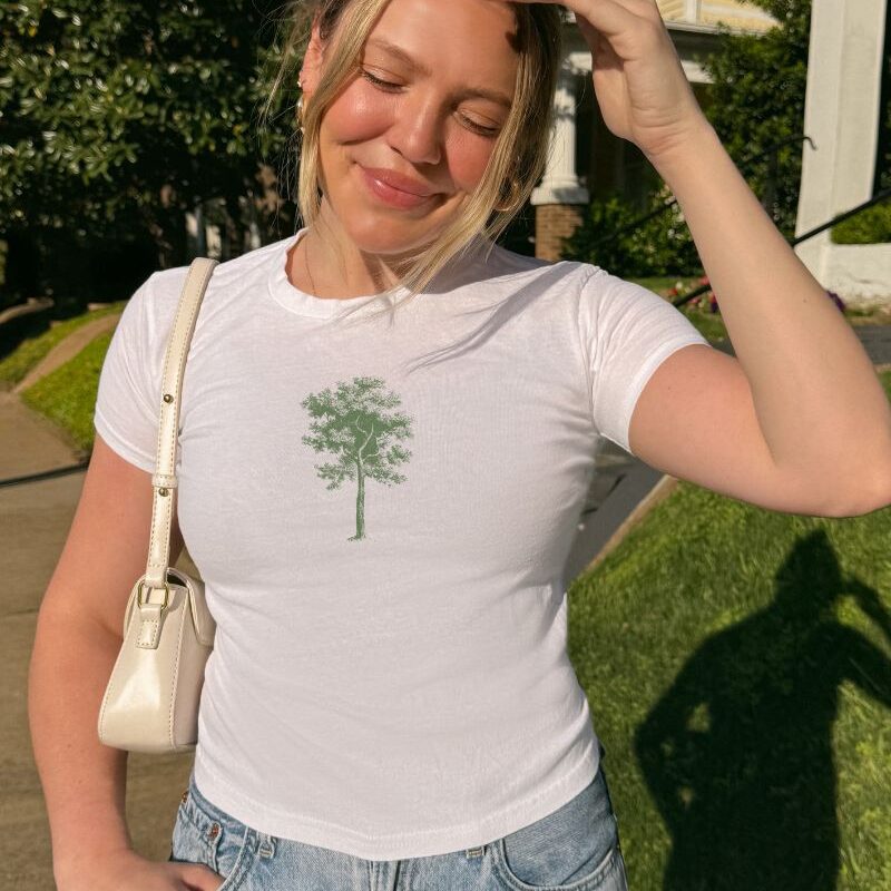 soft girl aesthetic baby tee